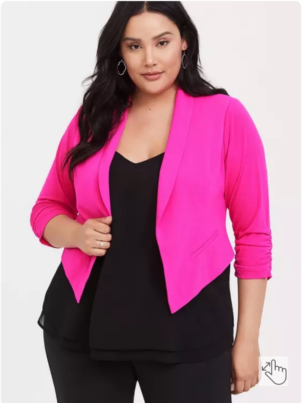 Torrid Studio Crepe Classic Blazer